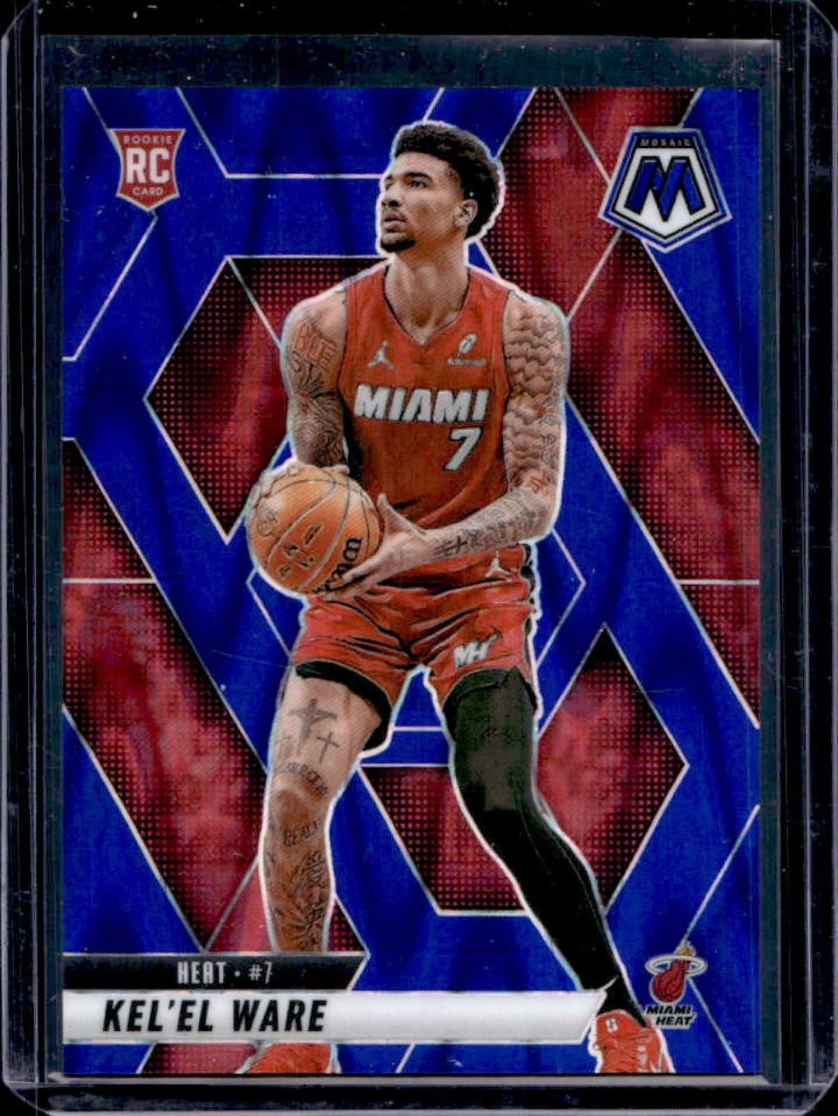 2024-25 Mosaic Kel'el Ware Blue Seismic Mosaic /149