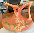 Vintage Roseville CERAMIC Freesia Vase **FREE SHIP** 4-6 1/2” **Lowest Price!