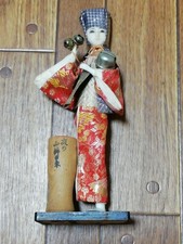 Japanese Doll Hietsuki Doll Traditional Clothing KIMONO Showa Retoro