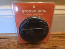 BRAND NEW SEALED Groove Onn Personal CD Player With FM Radio  Earphones