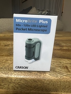 Carson MM-300 MicroBrite Plus LED Pocket Microscope