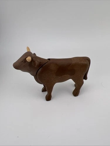 VINTAGE PLAYMOBIL GEOBRA NATIVITY BULL / COW