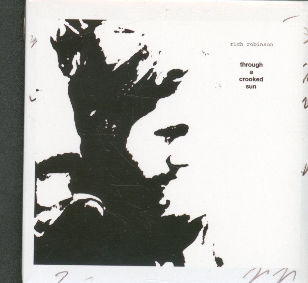 Rich Robinson Through A Crooked Sun CD Circle Sound 2012 in gatefold card sleeve