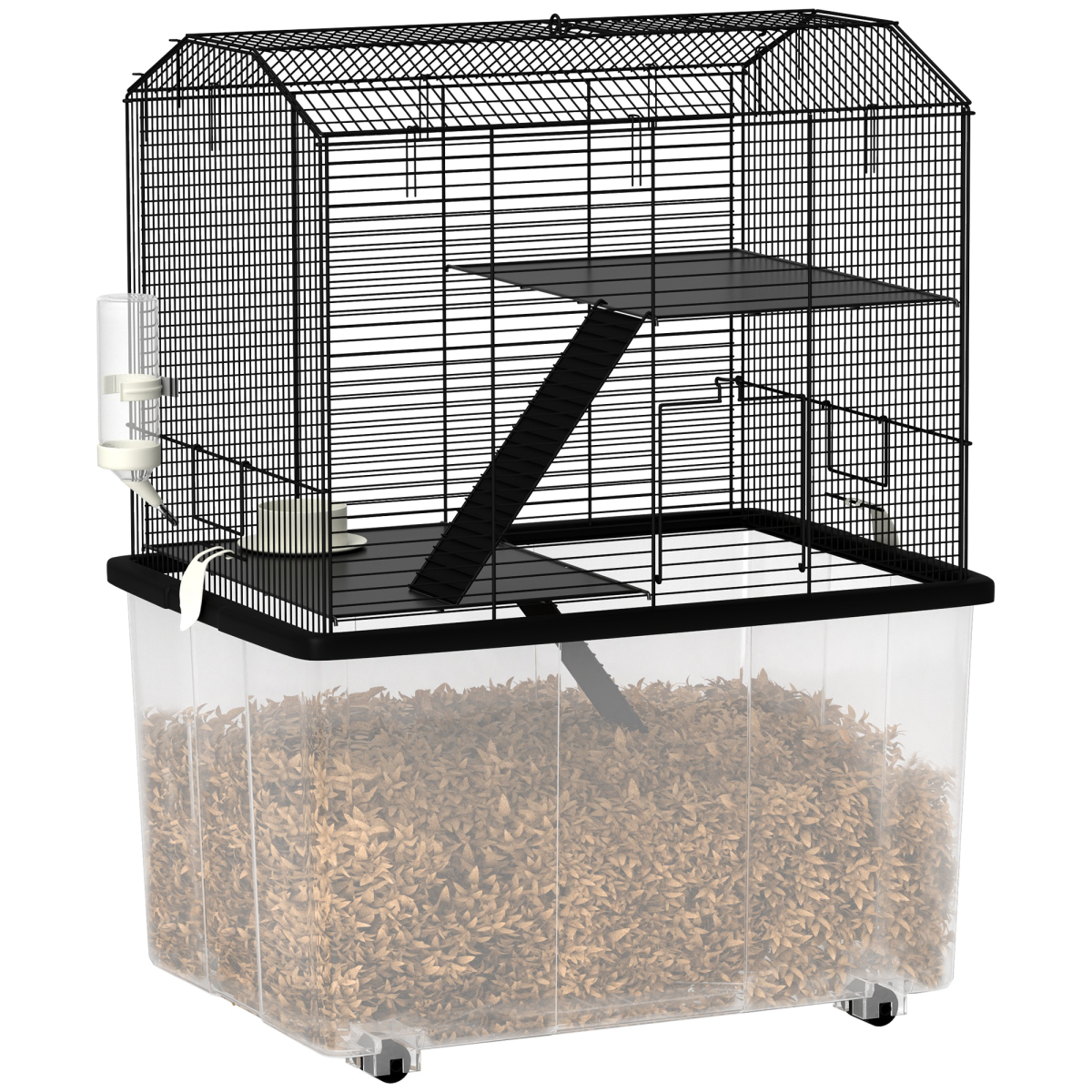 Pet Supplies Aleko Hamster Cage PawHut Hamster Cage, Gerbil Cage W