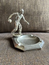 Coppa / Figurina / Posacenere Coni "Campionato Club 1973" Bowling! Vintage!