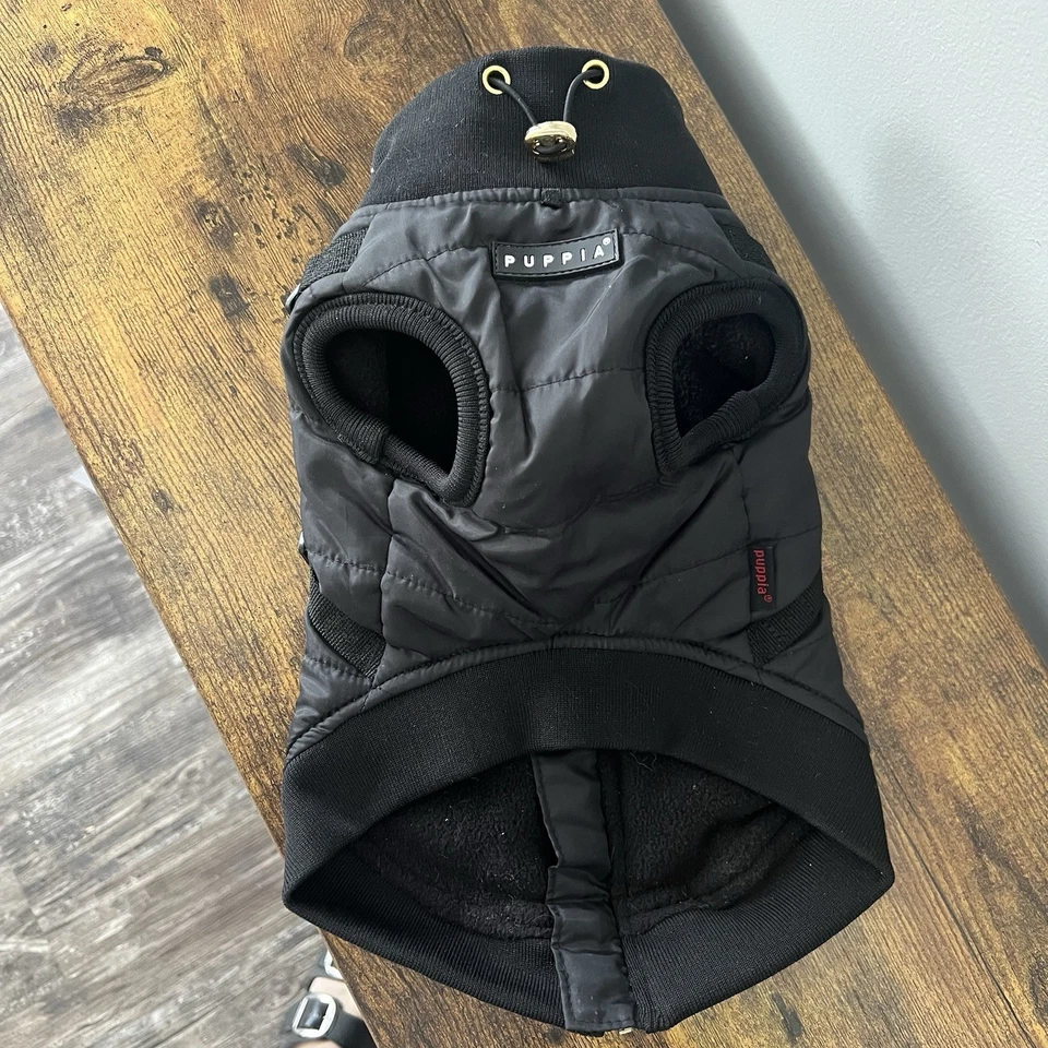 Abrigo para mascotas Puppia PLSD-VT1668-BK-M Frost Foto 4 de 4