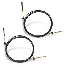 2 Pcs Throttle Shift Remote Control Cable For Johnson Evinrude OMC BRP 1979-1994