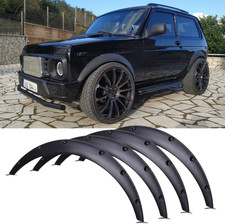 4 tlg 81cm Kotfl&uuml;gel Radlaufverbreiterung Kotfl&uuml;gelverbreiterung F&uuml;r Lada Niva