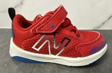 New Balance boys dynasoft 545 v1 shoes sneakers red sz 5 Toddler Hook Loop