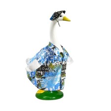 Porch Goose Outfits Set for 23" Porch Goose- Adorable Hat  Dress, Tropical T...