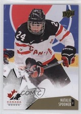 2015 Upper Deck Team Canada Juniors Gold Natalie Spooner #68 0f2