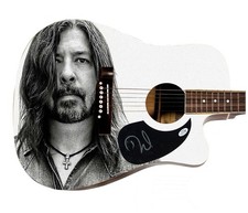 Dave Grohl Signed Autographed Acoustic Graphics Guitar ACOA ACOA