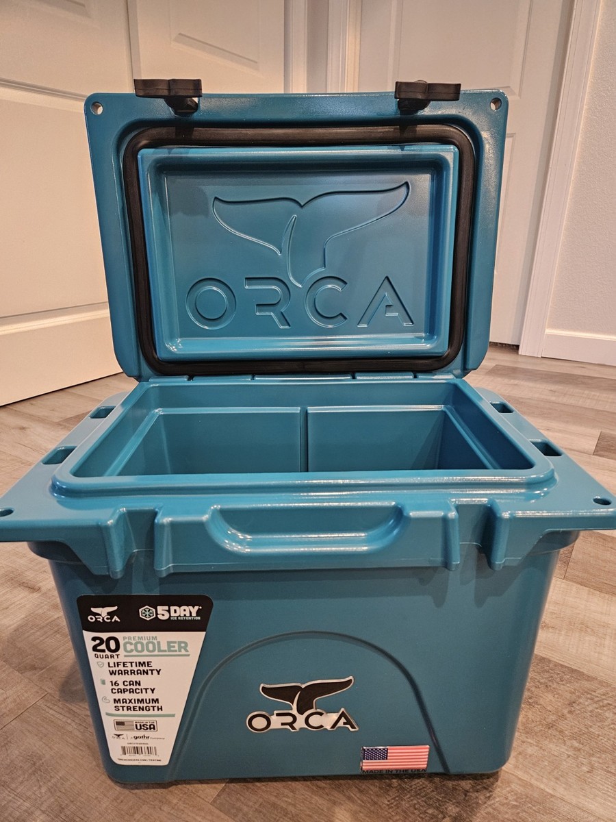 ORCA 20 Quart Hard Side Roto Cooler with Handle Insulated Ice