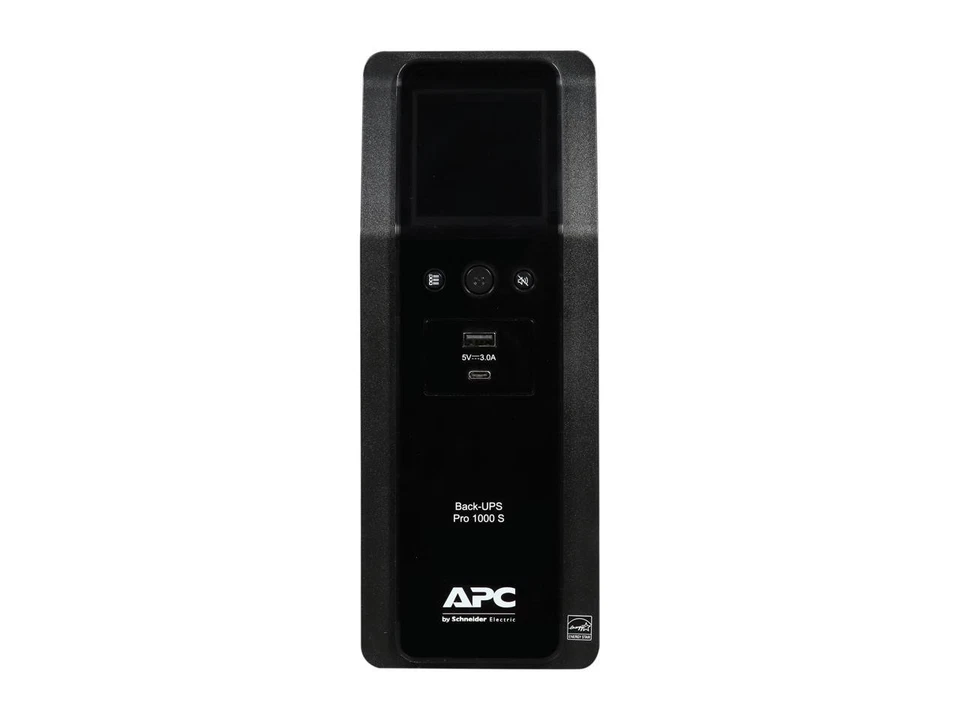 APC BR1000MS Back-UPS Pro, 1000VA/600W, Tower, 120V, 10x NEMA 5-15R outlets, - Image 3 of 4