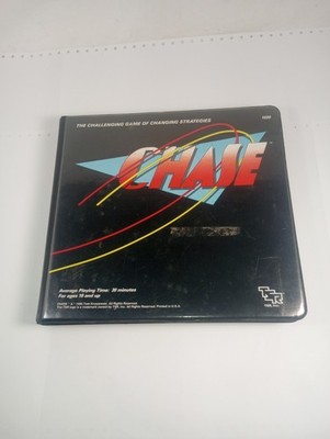 Chase TSR 1985 Strategy Board Game Complete Ages 10 And Up