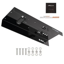Heavy Duty Winch Mount for Truck SUV ATV UTV 10x4.5 Steel Black Bracket