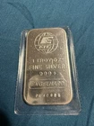 Vintage Engelhard 1 oz .999+ Fine Silver Bar - Serial #PR46925