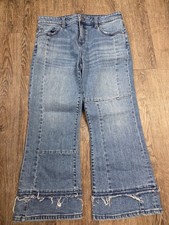 Liverpool Los Angeles Jeans Hannah Crop Flare Denim Size 6/28