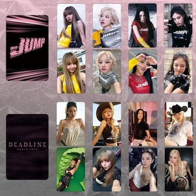 BLACKPINK Photocard Set JENNIE LISA JISOO ROSIE Jump Album Tour