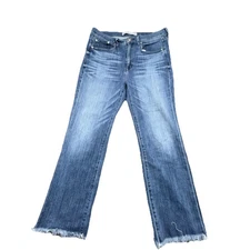 AYR Jeans Womens The Bomb Pop Medium Wash Denim Straight Leg Size 33x29