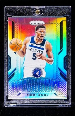 Anthony Edwards RARE REFRACTOR PRIZM INVESTMENT CARD Minnesota Timberwolves SSP
