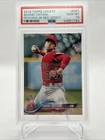 2018 Topps Update #US1 Shohei Ohtani Pitching Red Jersey Rookie Card RC PSA 10