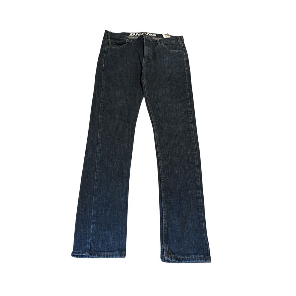 Men's Sz 33x32 Mid Rise Dark Wash Denim