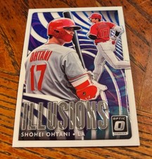 2020 Donruss Optic Shohei Ohtani Illusions Insert OI-13