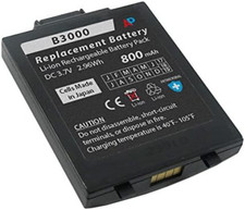 Black Battery for Vocera Communications Badge  800 Mah  Lithium Ion Battery