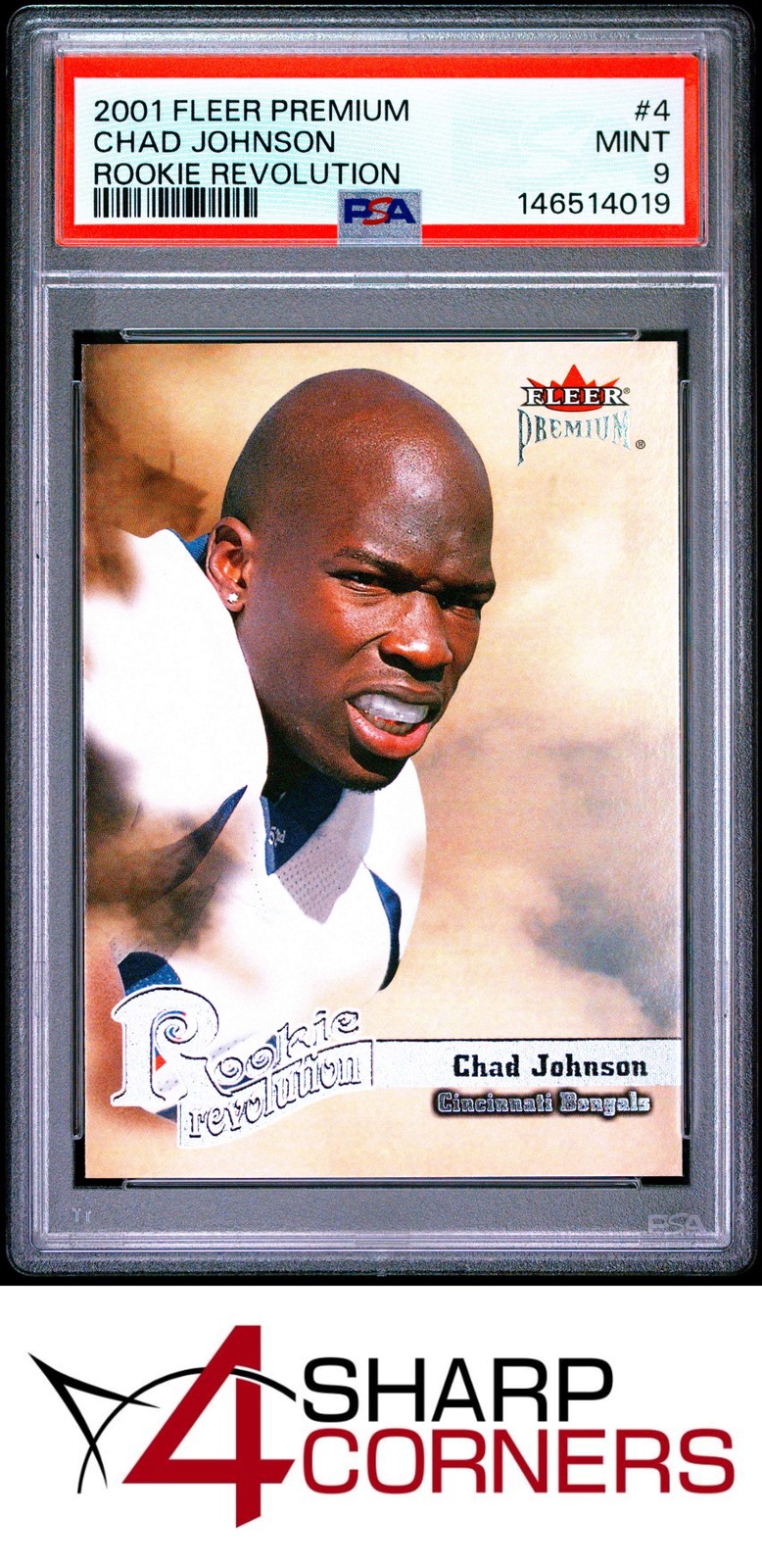 Chad Johnson Fleer Premium Rookie Revolution #4 Base
