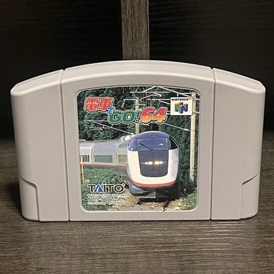 Densha De Go! (Nintendo 64 | N64) Authentic Cart Only JAPAN Import Tested Works!