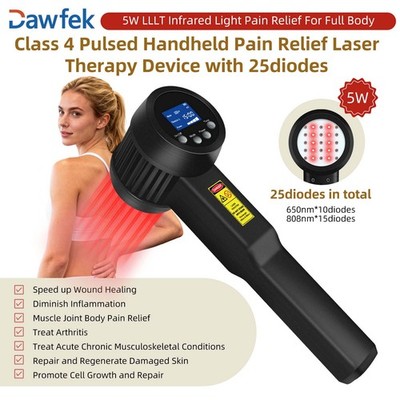 5W Deep Tissue Laser Therapy Inflammation Reduction Soft Tissue Repair for Human