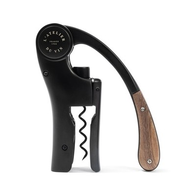 Corkscrew Lever Black Wood Premium Wine Opener L Atelier du Vin 095512-5 Oeno