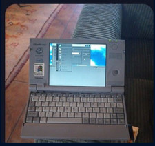 Toshiba Libretto 50CT Mini Laptop runs on Windows95
