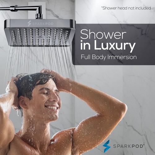 Duschkopf - Hochdruck Regen - Premium Qualität Luxus Design - 1 Min Inst... - Bild 6 von 7