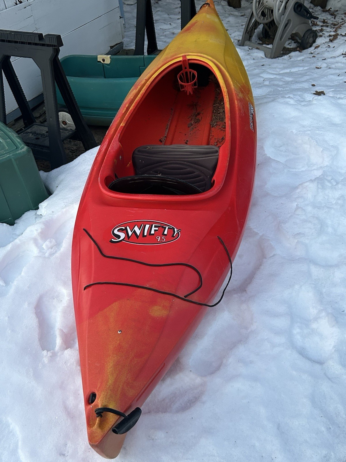 Perception Swifty 9.5 kayak. 