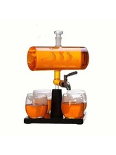 NEW 1 Set Whiskey Wine Decanter 33.81oz 4 Cups FREE SHIPPING