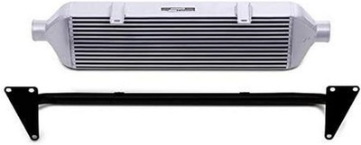 Mishimoto MMINT-STI-15BSL Front-Mount Intercooler for Subaru STI 2015-19 -Silver