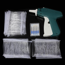 Clothes Tagging Gun Label Attacher w/1000 Barbs 5 Needles Clothing Price Tool