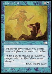 Teferi's Veil - Weatherlight #53 - MTG Uncommon Enchantment