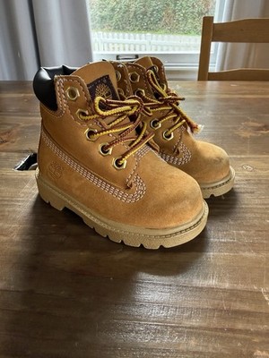 Toddler Boys Size 5 Timberland Boots Classic Nubuck Waterproof
