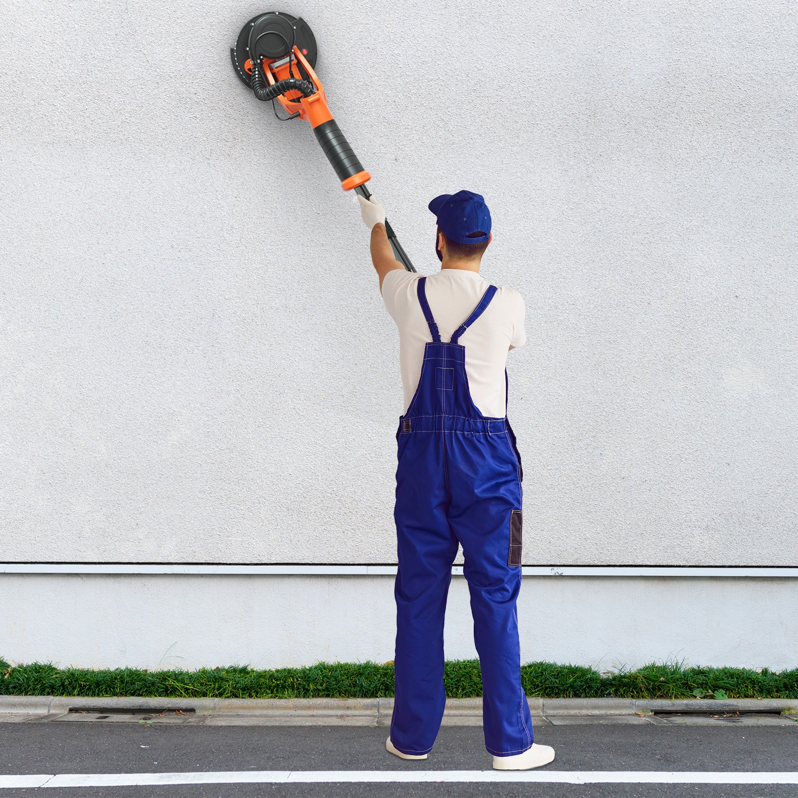 750W Sander Machine w/ LED Lights & Extendable Handle