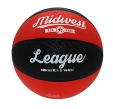 Midwest League Basketball 6 Black/Red 6 Black/Red