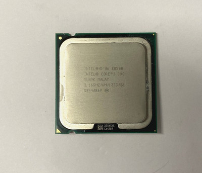 PC Prozessor Intel Core2 Duo E8500 3.16GHz ungeprüft #A7