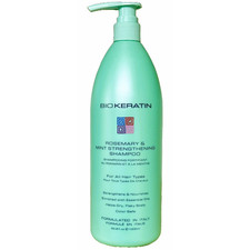 BIO KERATIN ROSEMARY  MINT STRENGTHENING SHAMPOO 33.8 OZ / 1000 ML