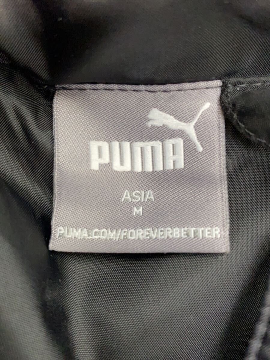 PUMA Down Jacket, Medium, Nylon, Black, Solid Col… - image 3