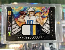 2020 Panini Black - Futuristic Relics Justin Herbert Copper #07/10 🔥