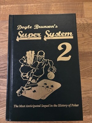 Doyle Brunsons Super System II Buch Zustand Sehr Gut