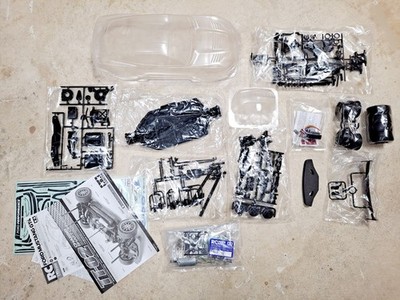 For Parts or Repair Tamiya 1/10 Ford Mustang GT4 Kit TT-02 w/ Motor & ESC 58664
