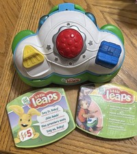 LeapFrog Little Leaps Interactive Learning System with DVDs  Cartridges